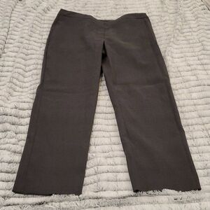 Dark gray checkered Mario Serrani pants size 10